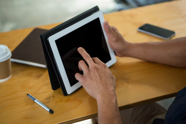 Поверните экран на iPad